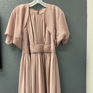 Bridesmaid/Prom dress. Tee length fits 2/4